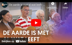 Opname EO Nederland Zingt Psalm 24 uit DNP